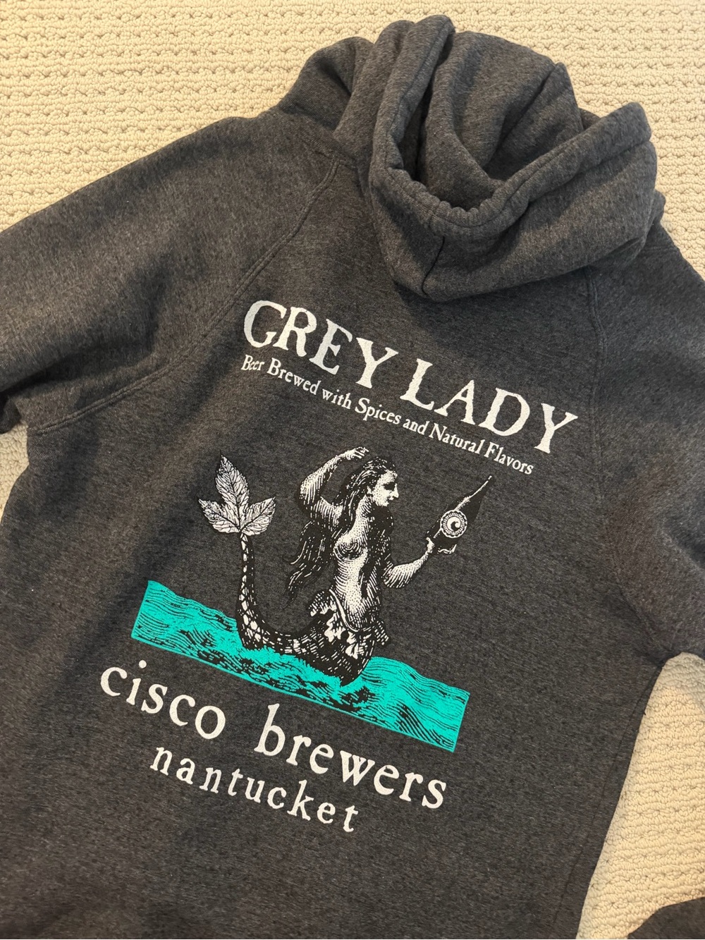 Cisco Brewers Charcoal Gray Pullover Hoodie Sweatshirt